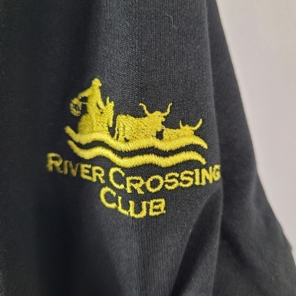 Callaway Golf Men's Sweatshirt Round Neck River Crossing Club Black Size XL NWT - Picture 5 of 10